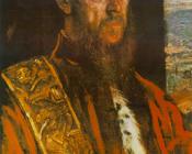 Portrait of Vincenzo Morosini - 雅格布·罗布斯提·丁托列托